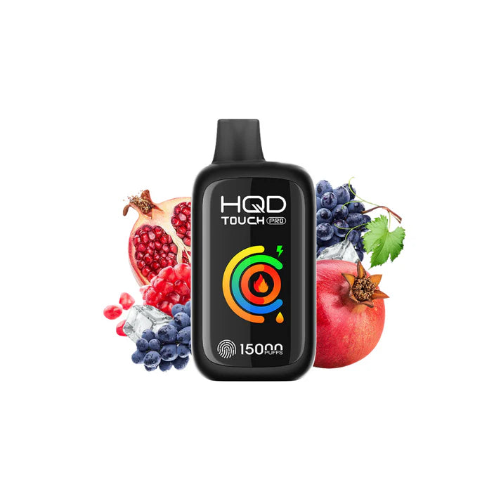 HQD Touch Pro 15000 Puffs Garibbean Pomegranate Ice