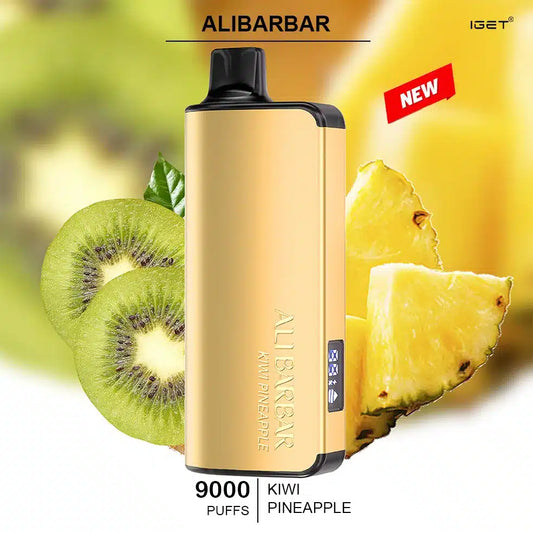 Alibarbar INGOT 9000 Puffs – Kiwi Pineapple