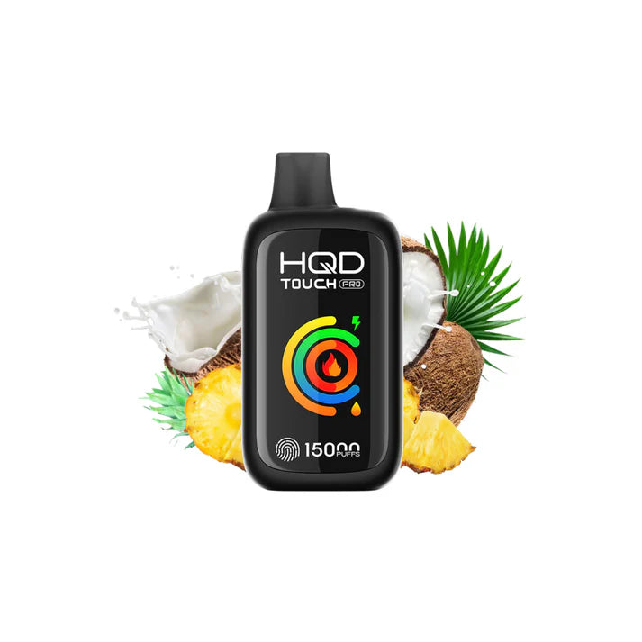 HQD Touch Pro 15000 Puffs Caribbean White