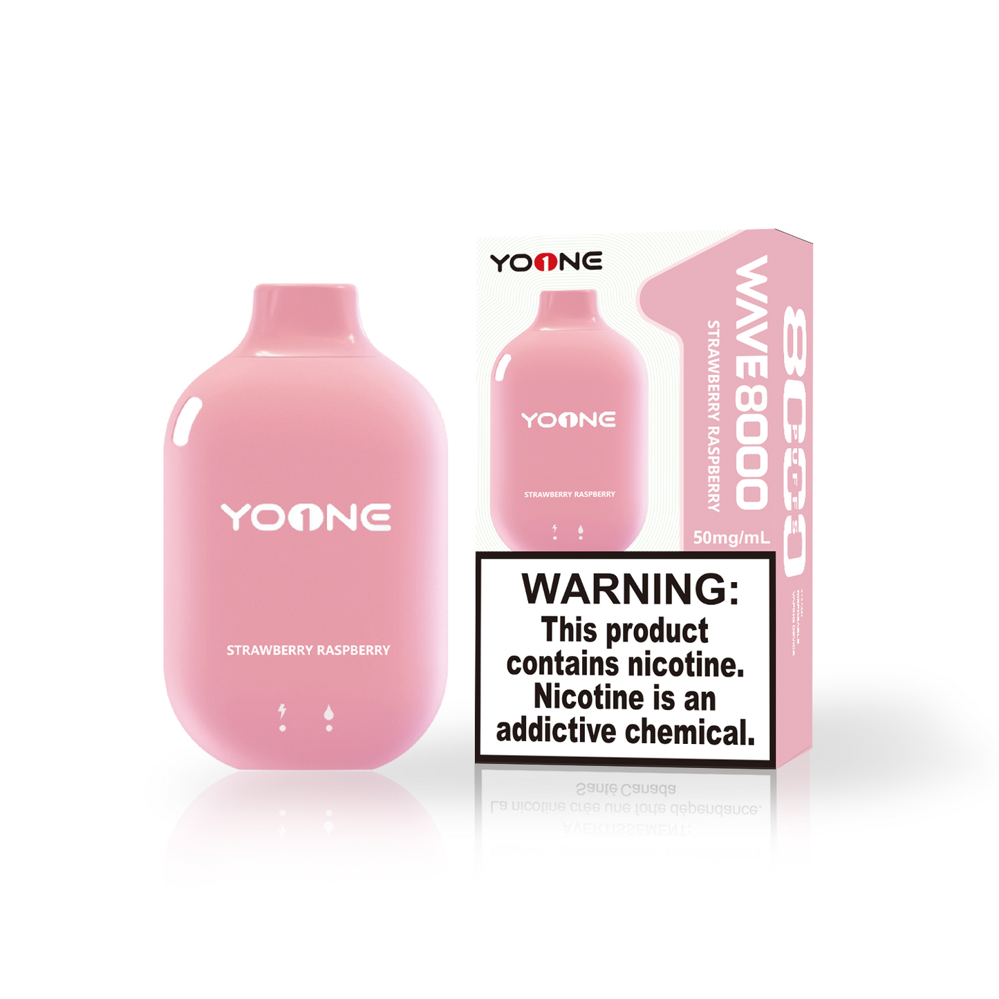 YOONE WAVE8000 Strawberry Raspberry