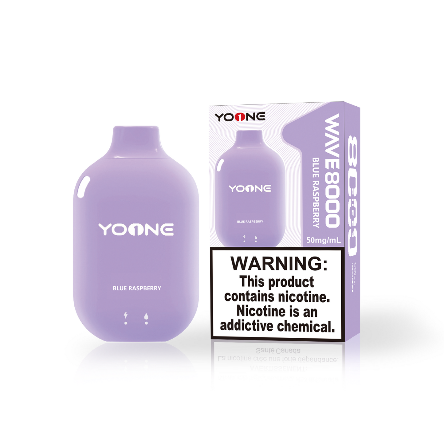 YOONE WAVE8000 Blue Raspberry