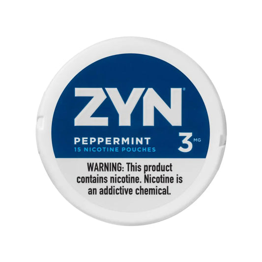 ZYN Pouches 3 MG-Peppermint